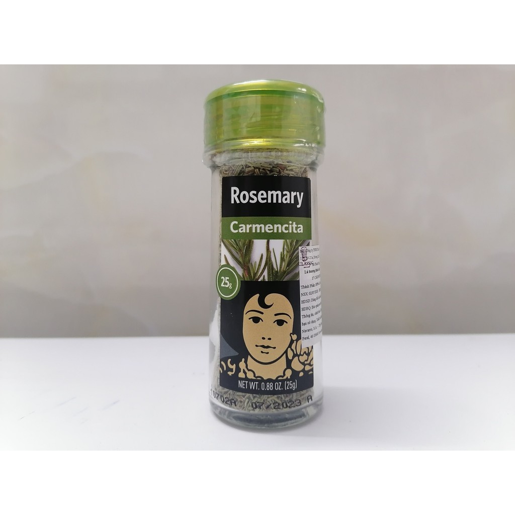 [25g – Rosemary] Lá hương thảo khô [Spain] CARMENCITA (cff-hk)