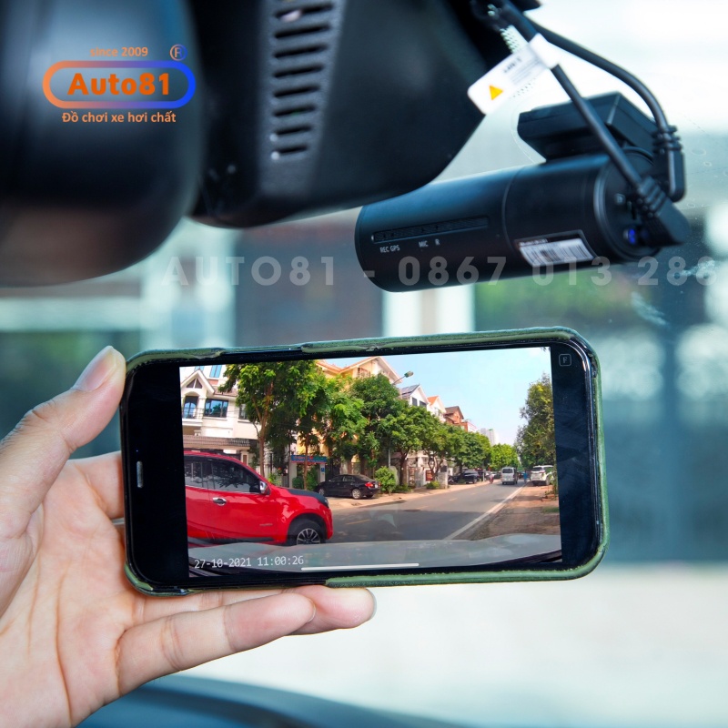 Camera hành trình Vietmap KC01 Pro, siêu nhỏ gọn, cảnh báo bằng giọng nói, ghi hình kép trước sau, mua ngay tặng thẻ 32G