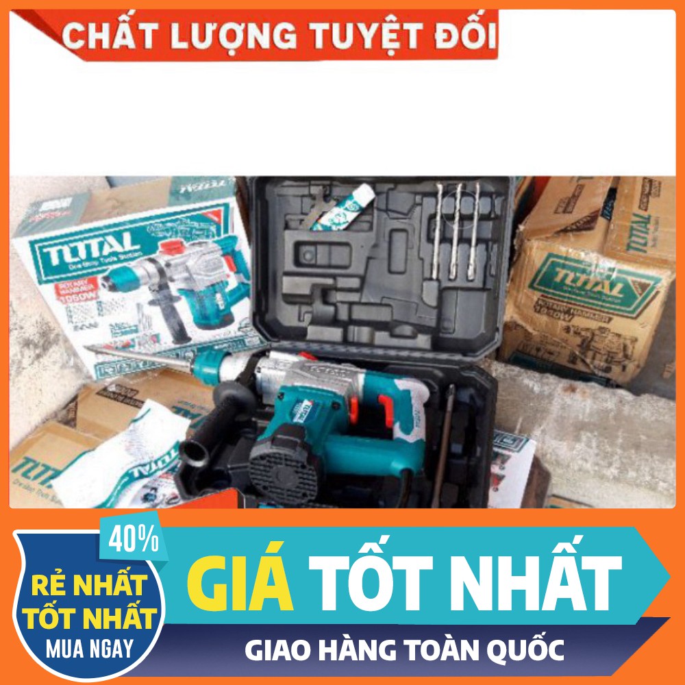 28mm Máy khoan búa xoay 1050W TOTAL TH110286 [bảo hành chính hãng]