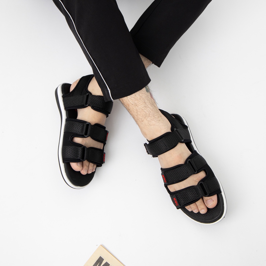 Giày MWC 7047 - Giày Sandal Nam, Sandal Quai Ngang Đơn Giản Dễ Phối Đồ