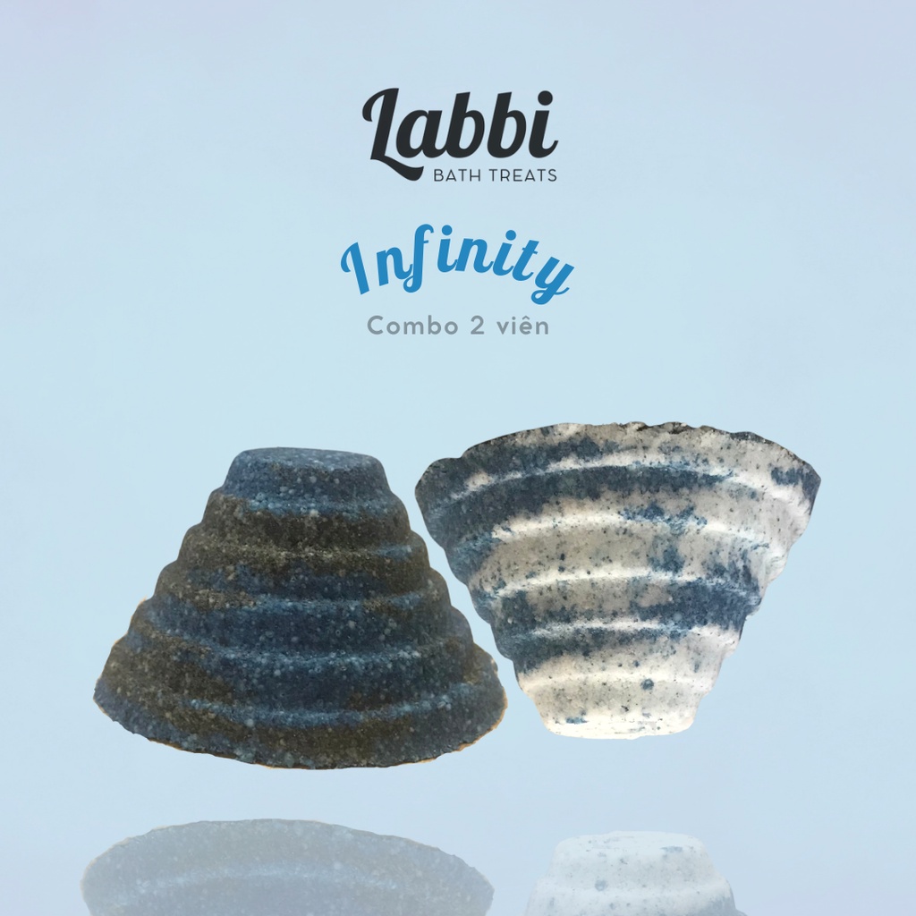 INFINITY [Labbi] Bath bomb /  Bom tắm / Viên thả bồn tắm