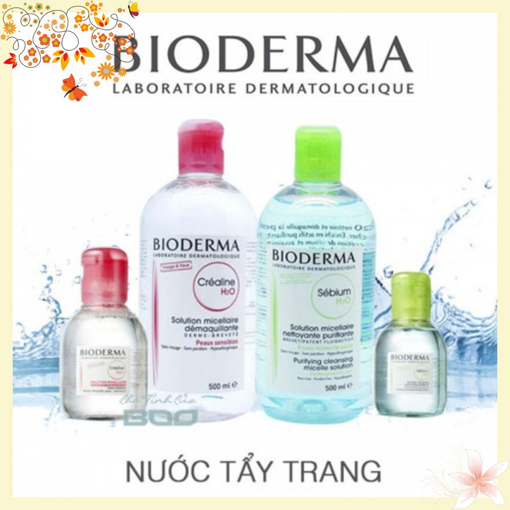 [Rẻ Nhất Shopee] Nước Tẩy Trang Bioderma 500ml