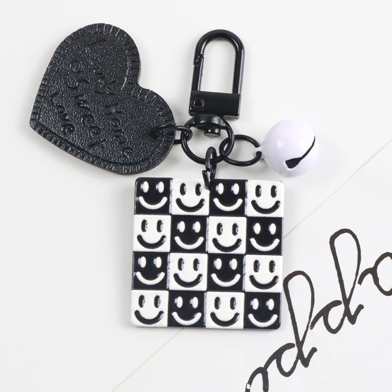 Móc Chìa Khóa Bằng Da Thiết Kế Sáng Tạo Cho Túi Xách