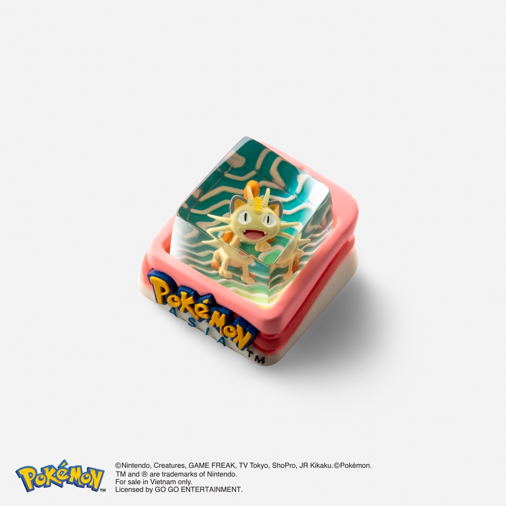 Keycap bàn phím cơ Dwarf Factory Pokémon - Hàng chính hãng