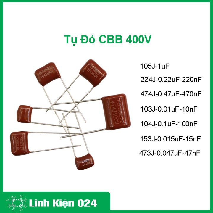 Tụ Đỏ CBB 400V