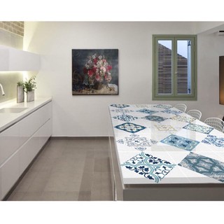 Giấy dán bếp decor phong cách vintage giá rẻ