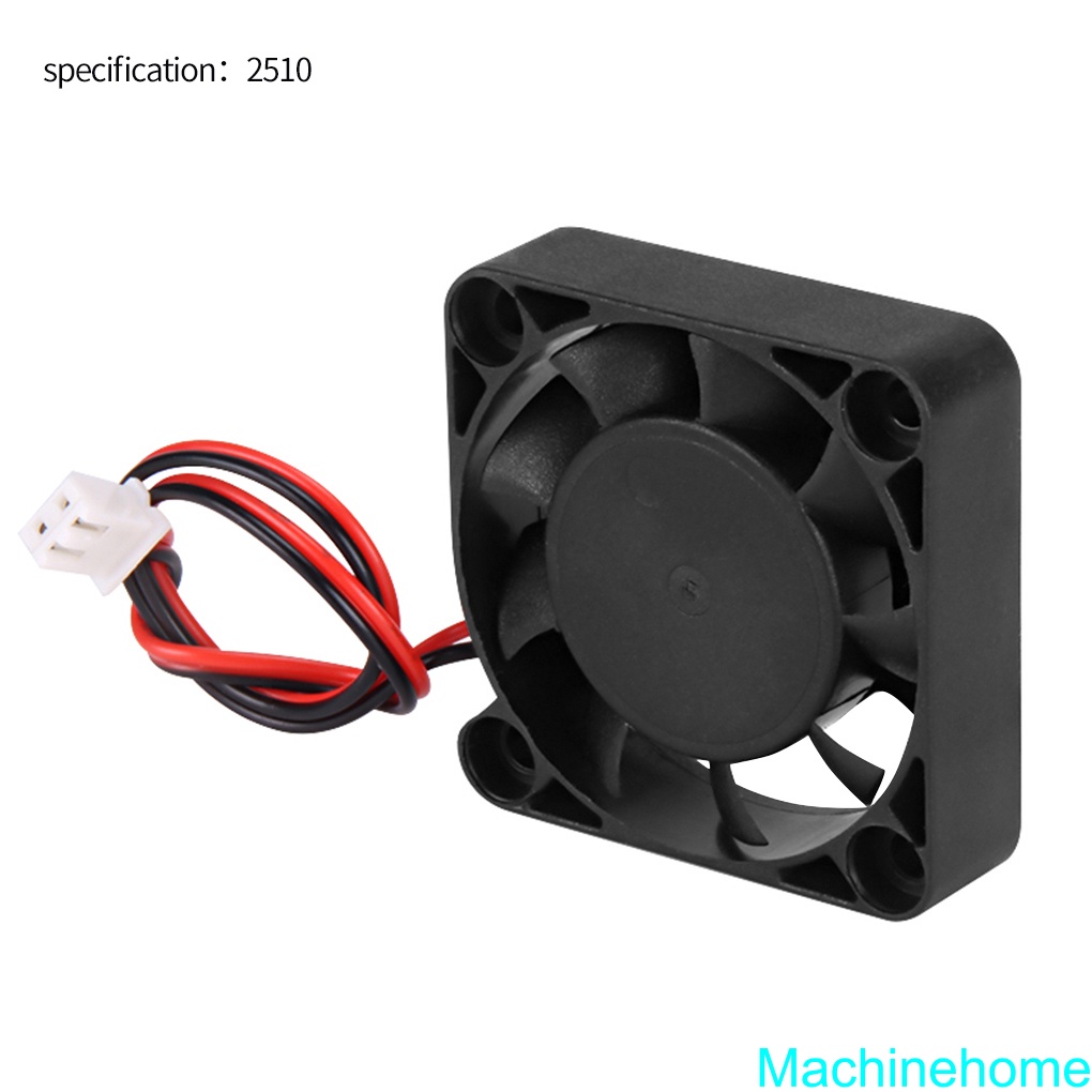 Printer CPU Cooler 3D Cooling Fan Computer Portable  Fan Plastic Cooling Computer Cabinet