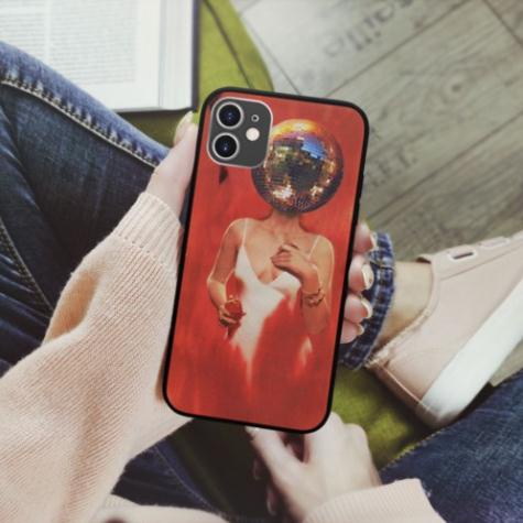 Ốp lưng iphone SAMSUNG bar girl collage art dada dadaism cute bảo vệ camera  cho các dòng iPhone PAP20210916
