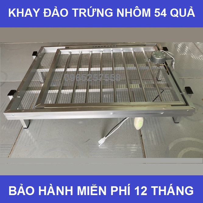 Khay đảo trứng bằng nhôm tự động chuyên dùng cho máy ấp trứng (gà 54 quả),vịt, cút, trĩ, bồ câu