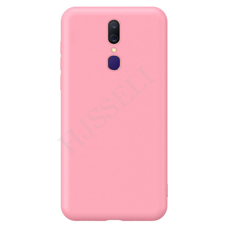 Ốp Lưng Silicone Màu Trơn Thời Trang Cho Oppo F11 F9 OPPOF11