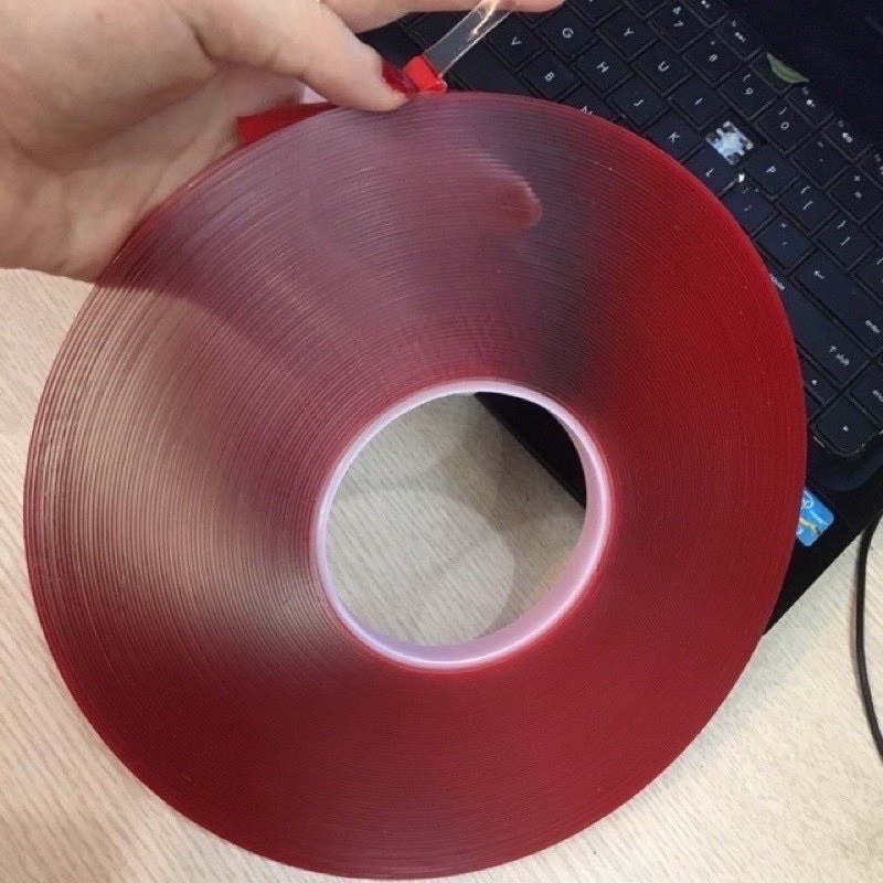 Băng dính 2 mặt trong suốt Acrylic Foam Tapes - Băng keo chuyên dụng ô tô siêu chắc