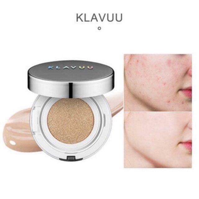 Phấn nước Klavuu Urban Pearlsation High Coverage Tension Cushion kiềm dầu và làm lớp nền mịn đẹp