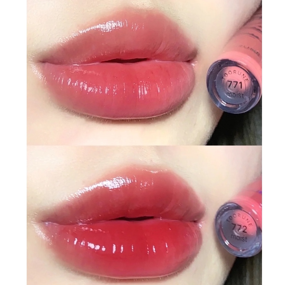 Son bóng Toorune óng ánh in bản đồ sao màu mới Water mist matte lip glaze Nội Địa Trung