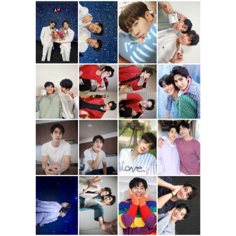 Set 50 ảnh và hình dán OTP boylove thái lan có in hình theo yêu cầu
