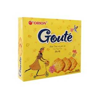 Bánh Goute Orion Mè Giòn Tan 8 Gói hộp 288g