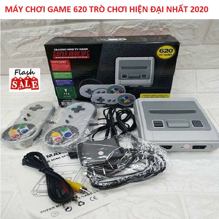 Máy Chơi Game, Super Nes Classic Ti Vi Phiên Bản Máy SNES Mini SFC Retro Tích Hợp 620 Trò 2020