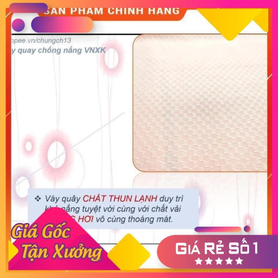 &lt;HÀNG ĐẸP&gt;VÁY QUÂY CHỐNG NẮNG THÔNG HƠI THOÁNG MÁT