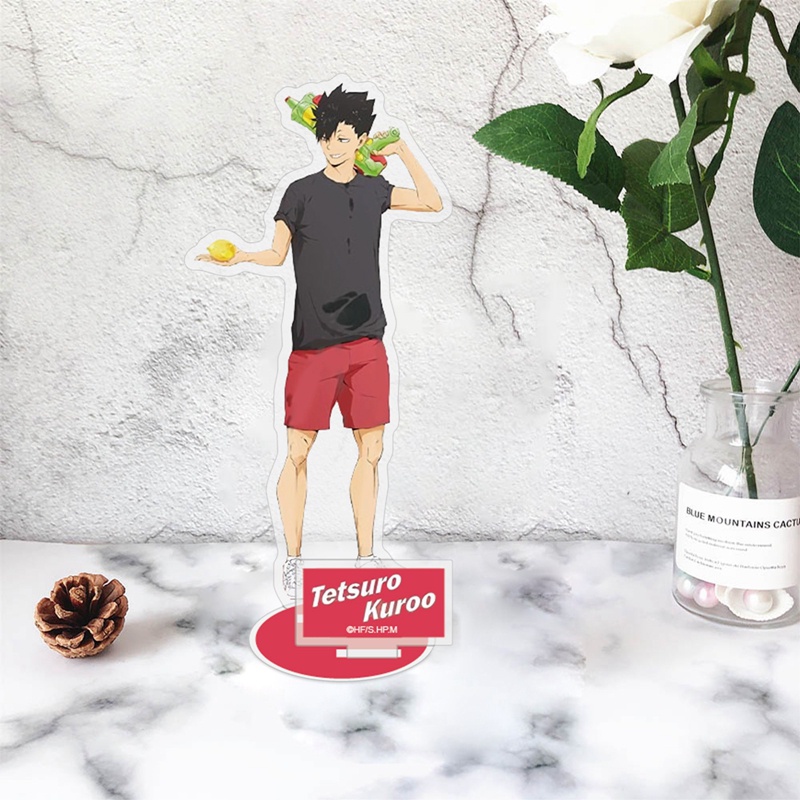 Songping Anime Haikyuu!! Giá Đỡ Mô Hình Nhân Vật Hoạt Hình Bằng Acrylic Trang Trí Bàn Làm Việc