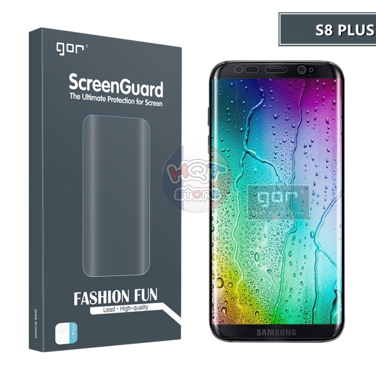 Miếng dán cường lực dẻo full màn hình Gor 6H cho S8 / S8 Plus