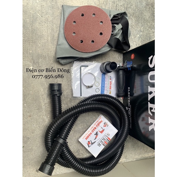 Máy chà nhám tường 🔥FREESHIP🔥 Máy chà nhám tường SUKER 950W 180mm dùng để làm mịn tường thô trước khi sơn