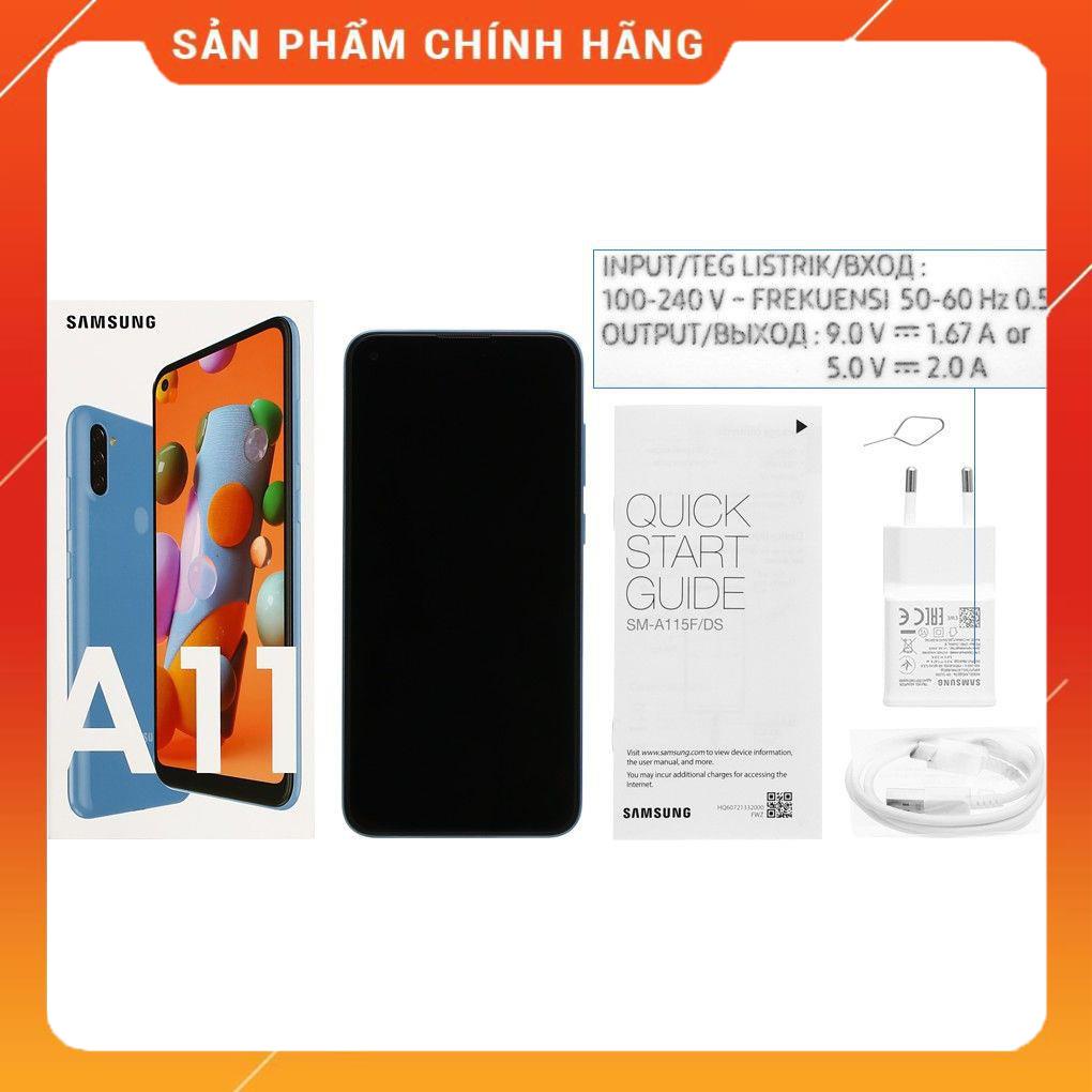 Điện thoại SAMSUNG Galaxy A11 (3GB/32GB) Mới Nghuyên Seal - Chính hãng bảo hành 1 năm giá rẻ | WebRaoVat - webraovat.net.vn