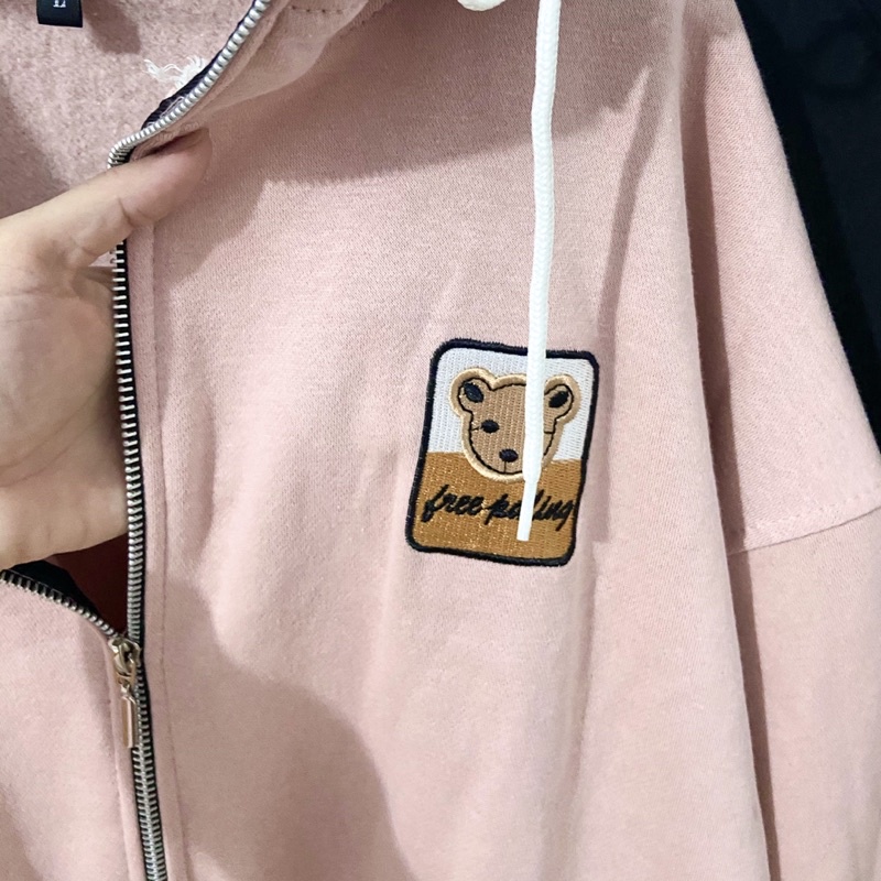 Áo khoác nỉ logo gấu (ảnh thật) | BigBuy360 - bigbuy360.vn