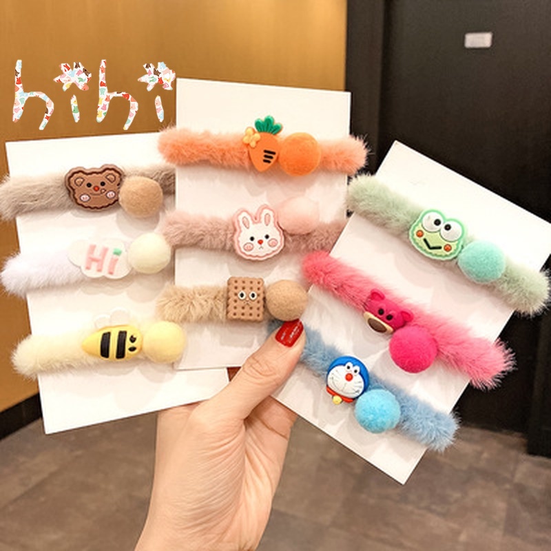 Dây buộc tóc hình hoạt hình dễ thương cho nữ