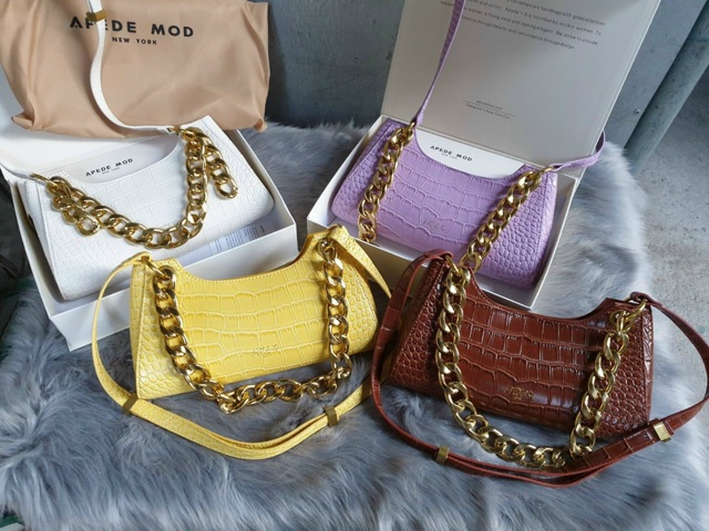 Túi Apedeemod đủ màu sz 27 da bóng rắn