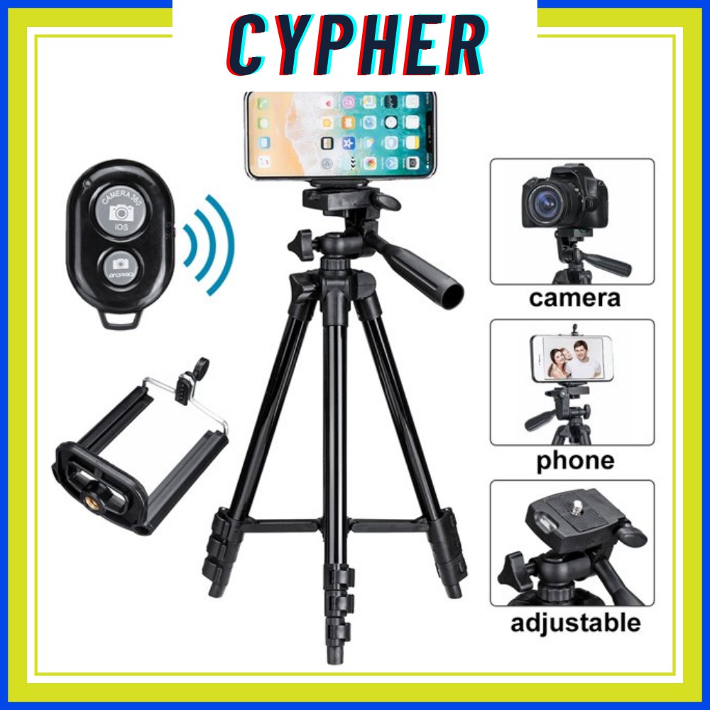Gậy Chụp Hình 3120, Gậy Tripod 3 Chân 3110,Giá Đỡ Điện Thoại Quay Phim Chụp Ảnh Live Stream Thế Hệ Mới 2020