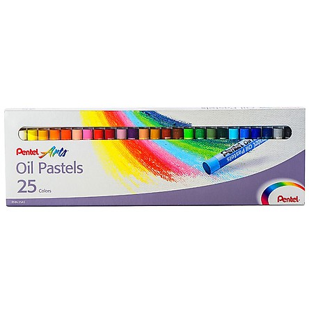 SÁP DẦU PENTEL 25 màu - OIL Pastel PENTEL - Sáp Tô Màu