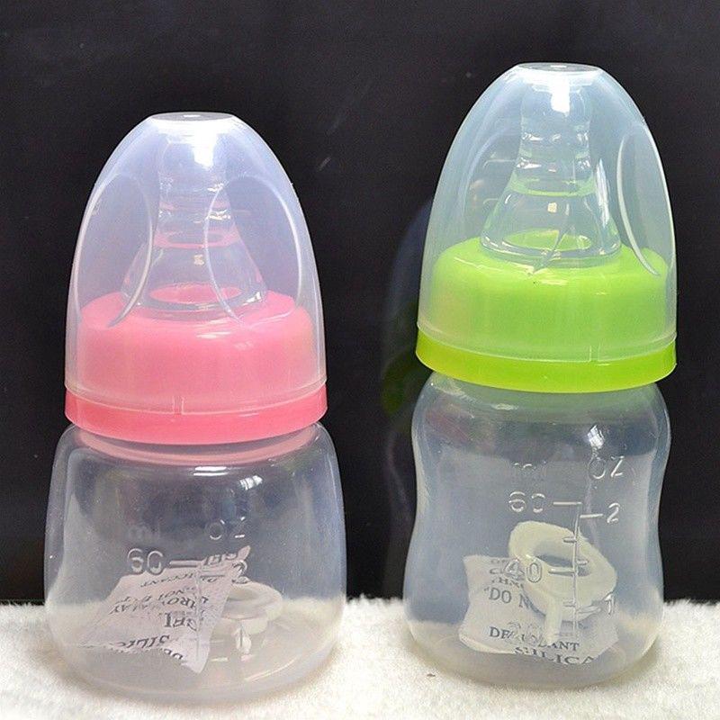 Bình Sữa Silicone 60ml Cho Bé Sơ Sinh
