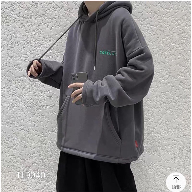 Áo hoodie nam nữ VN CLO in chữ costa - HD040