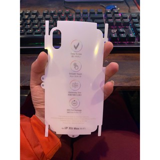 Combo miếng dán PPF mặt trước và sau cho Iphone 7/8, 7/8 Plus. X,XS, Xr, Xs Max siêu rẻ