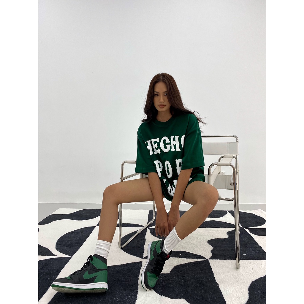 Áo thun HECHO POR MAMA unisex tay lỡ Local brand Ocean - Áo phông Ullzang tay lỡ nam nữ 2 Màu 100% Cotton - OCEAN.CLO