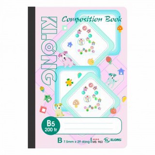 [COMBO 3/1] Sổ may dán gáy B5 - 320 trang; MS: 965