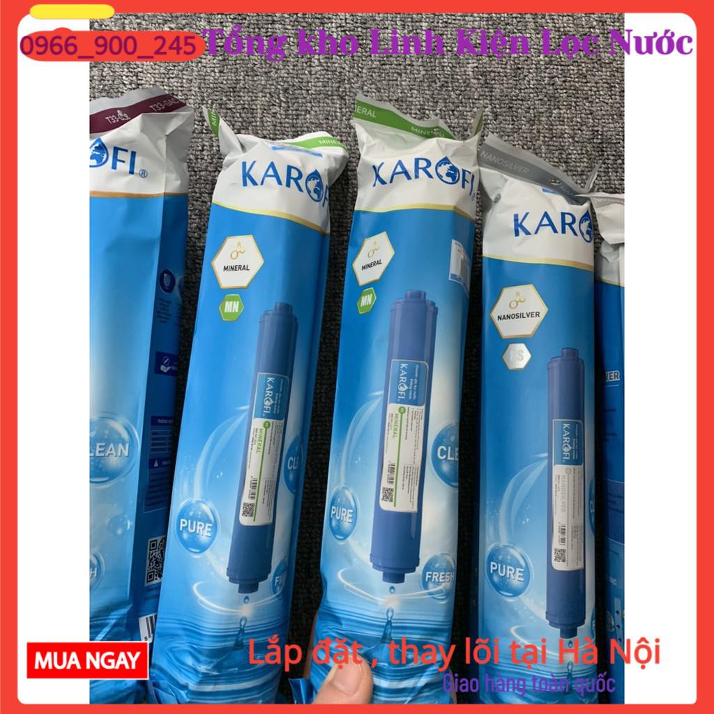 Combo 4 Lõi Lọc Số 5678 Karofi Chính Hãng 👉 Bộ Khoáng Dành Cho Tất Cả Các Máy Lọc Nước ( Hàng Chính Hãng)