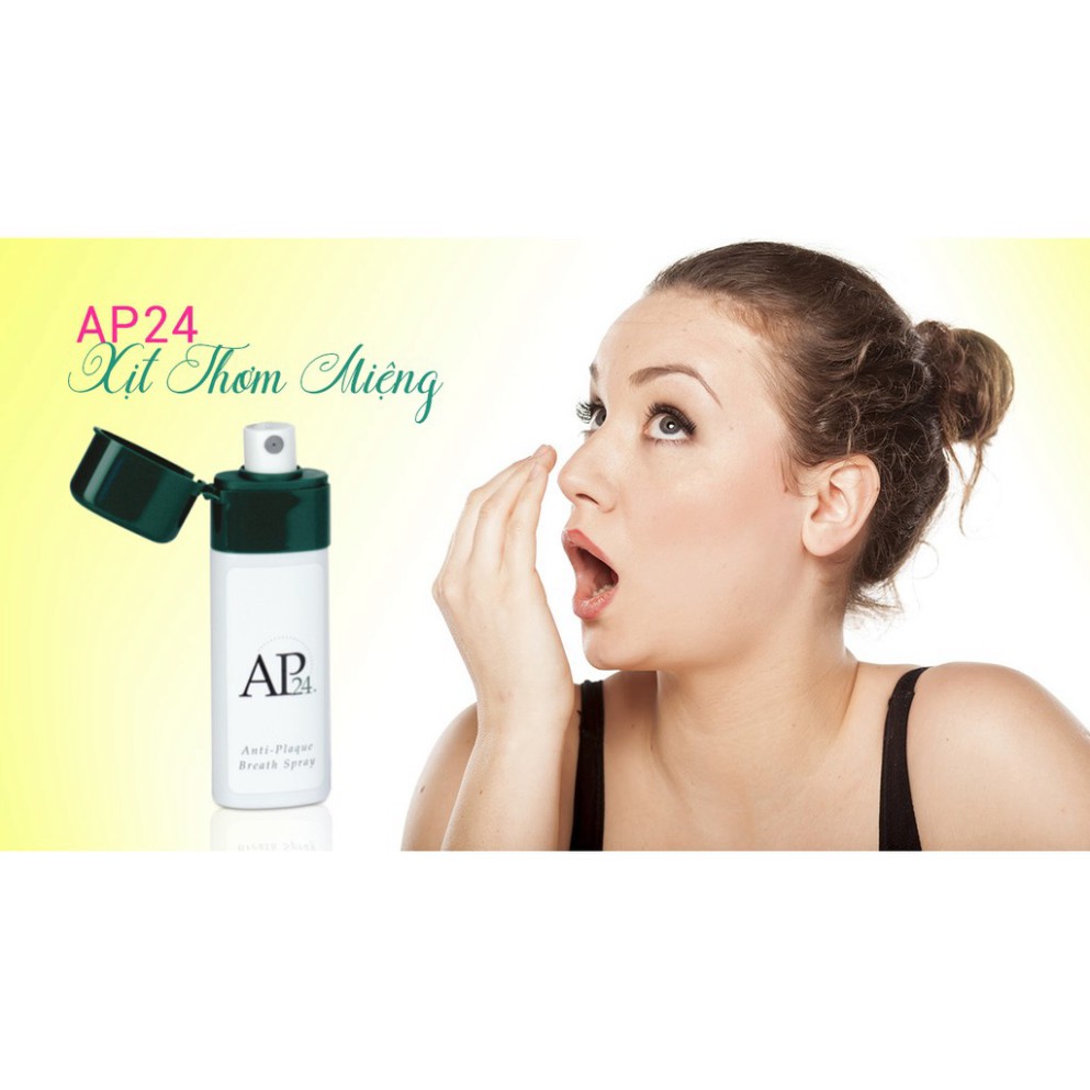 AP-24 Anti-Plaque Breath Spray - Chai Xịt Chống Mảng Bám Răng