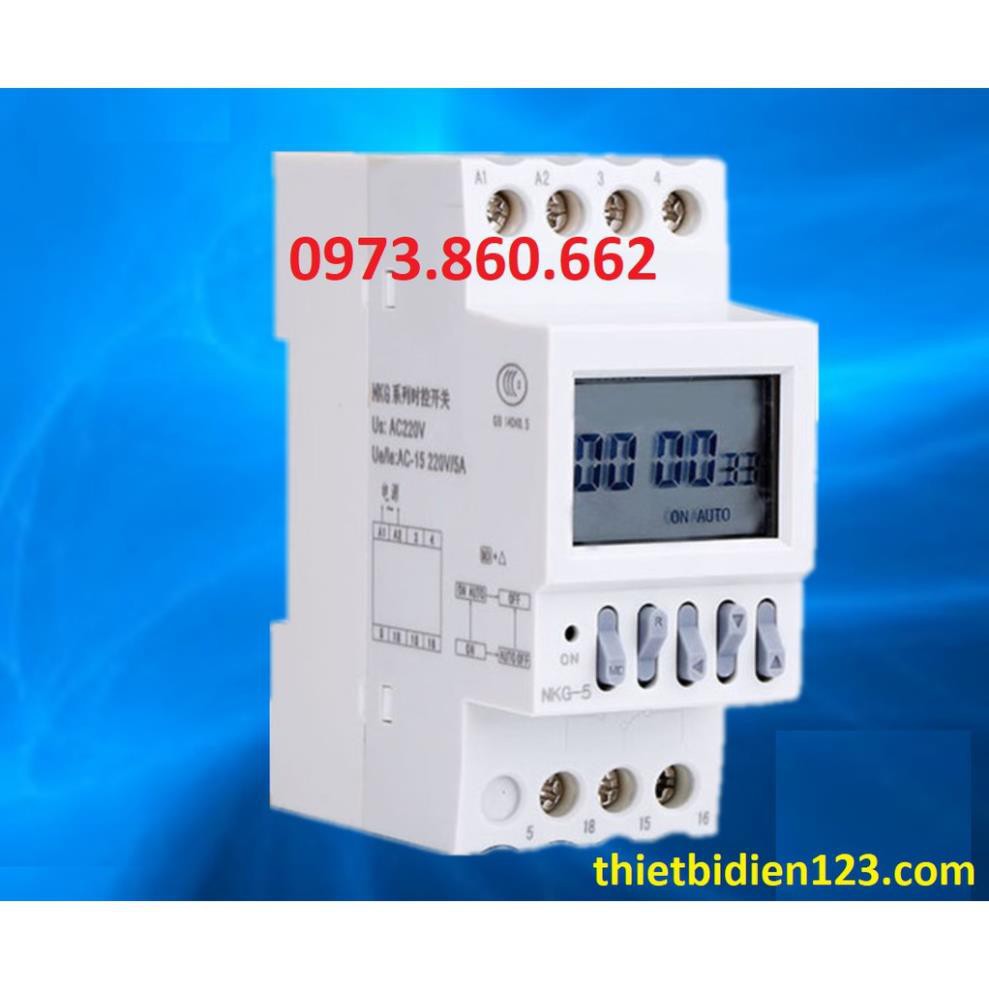 Hẹn giờ chu kỳ tháng - Timer tháng NKG-5 -TBĐ -Thiết bị điện giá tốt