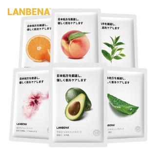 Lanbenamặt nạ chiết xuất trái cây nhật bản chăm sóc da mặt