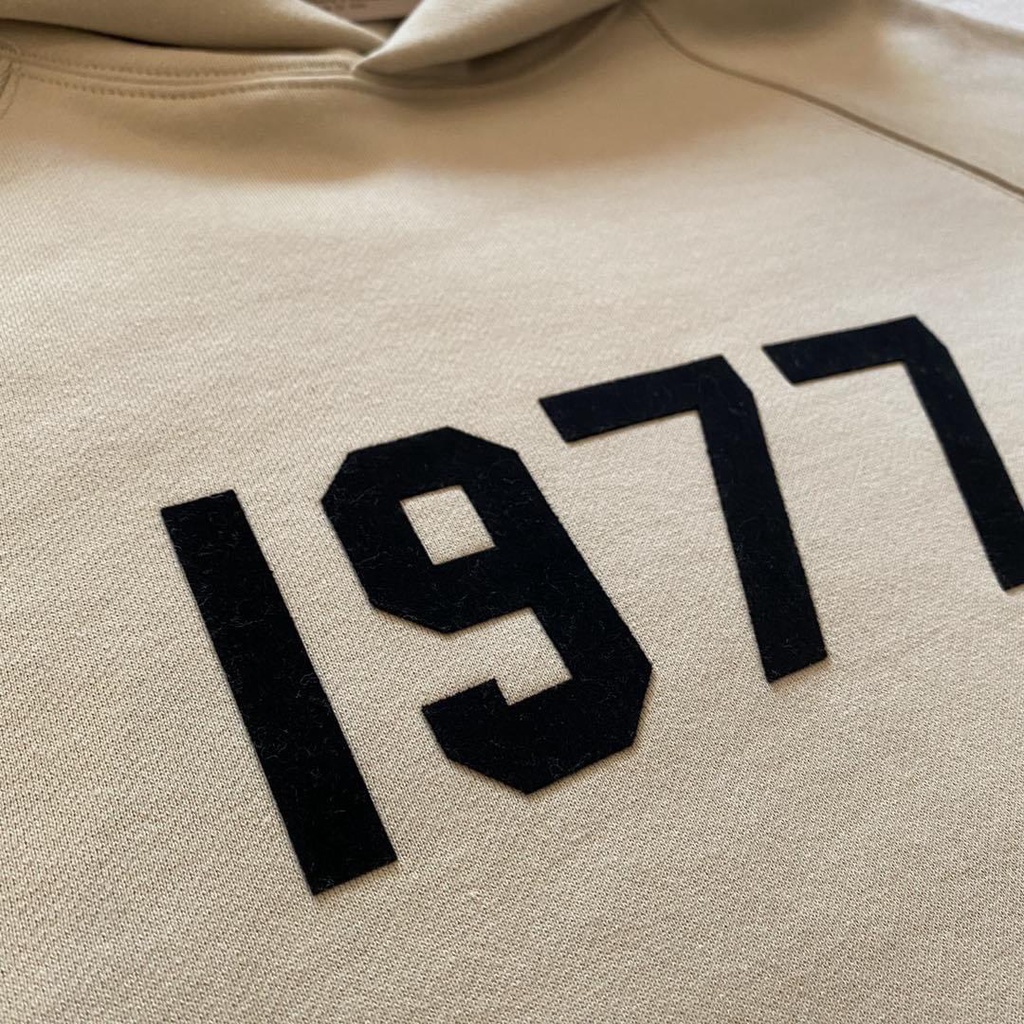 Áo nỉ hoodie Essentials 1977 In cao su nổi  shop , áo nỉ bông unisex nam nữ