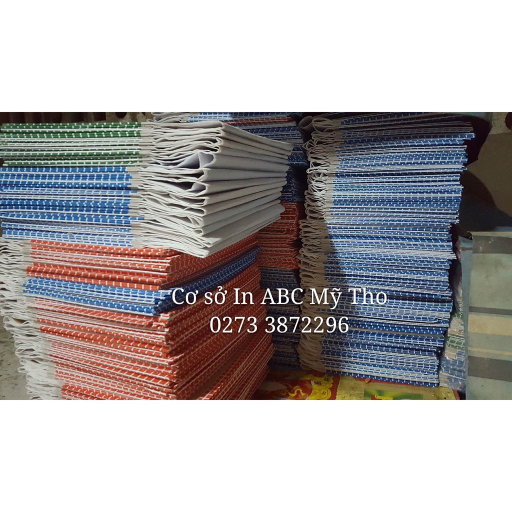 Combo 3 Bìa sơ mi loại 3 dây ABC - Bền - Đẹp - Chất Lượng
