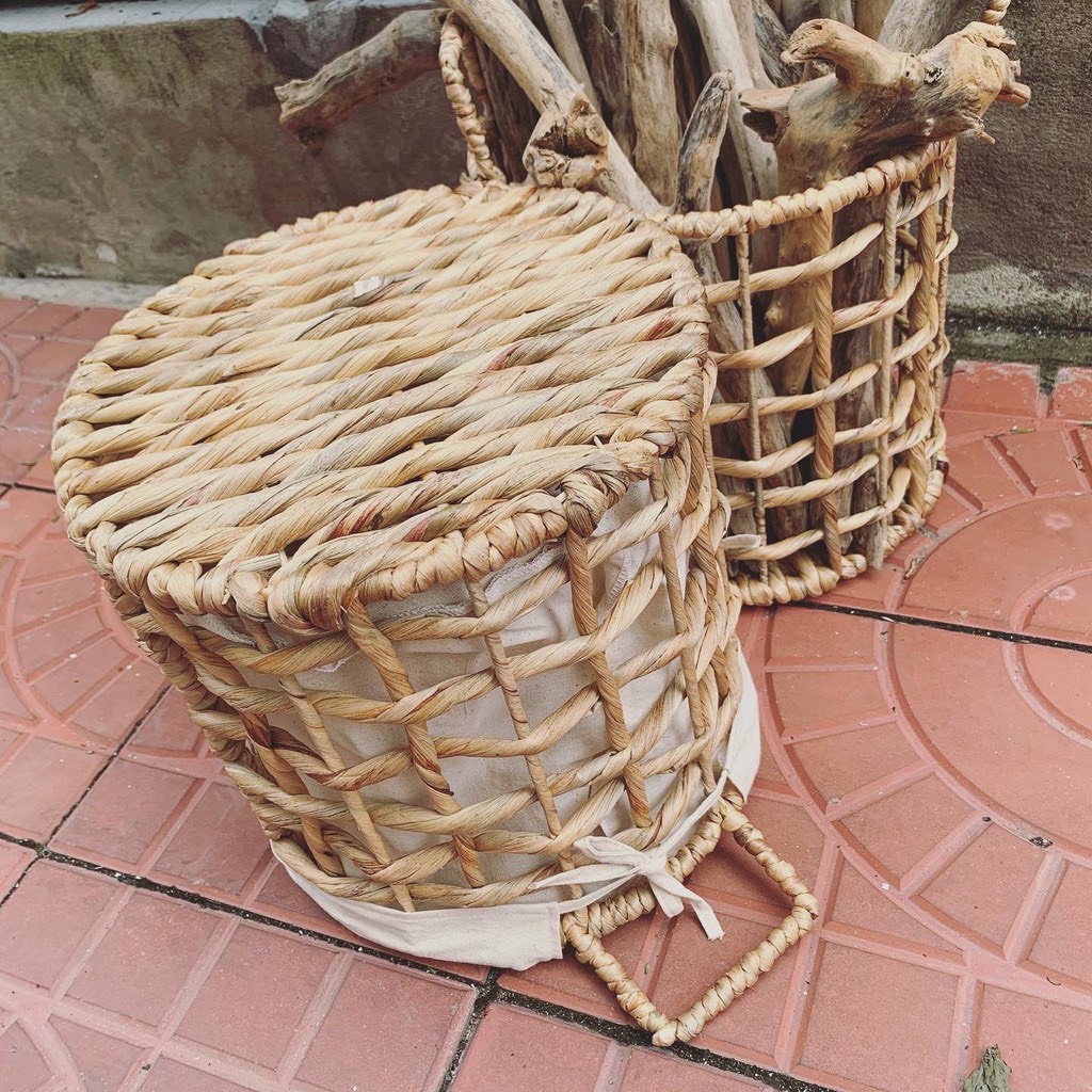 Giỏ Lục Bình Decor Cây Cảnh - Trang trí nhà cửa GLB01