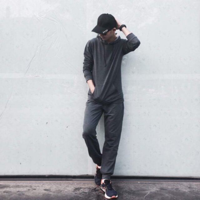 Áo Hoodie Xám Chuột