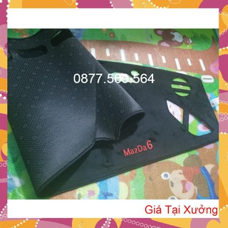 THẢM TAPLO MAZDA6 (2021-2020)-(2019-2018) NHUNG LÔNG CỪU-DA VÂN CARBON