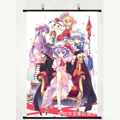 Poster vải anime Touhou Project 30x45 tranh vải