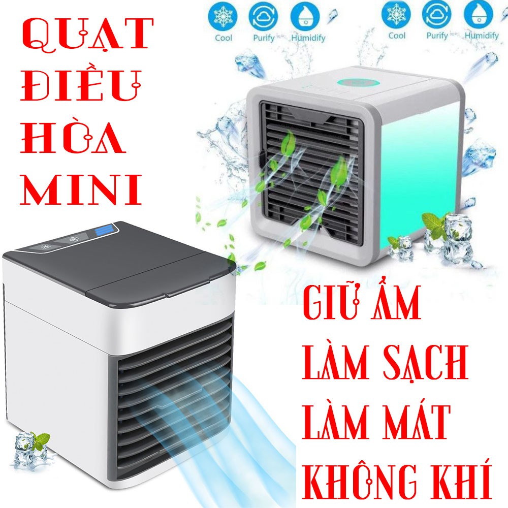 Điều hòa mini, Quạt điều hòa hơi nước để bàn, Máy lạnh mini - SIÊU HOT - Nấm Shop