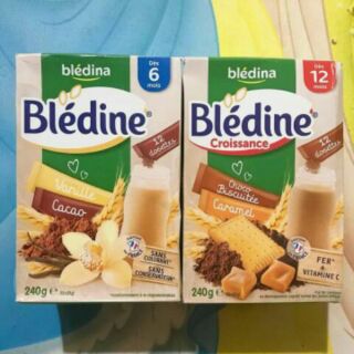 [ 2020 ] Bột lắc sữa Bledina Choco bích quy & Caramel 12 gói * 20gr