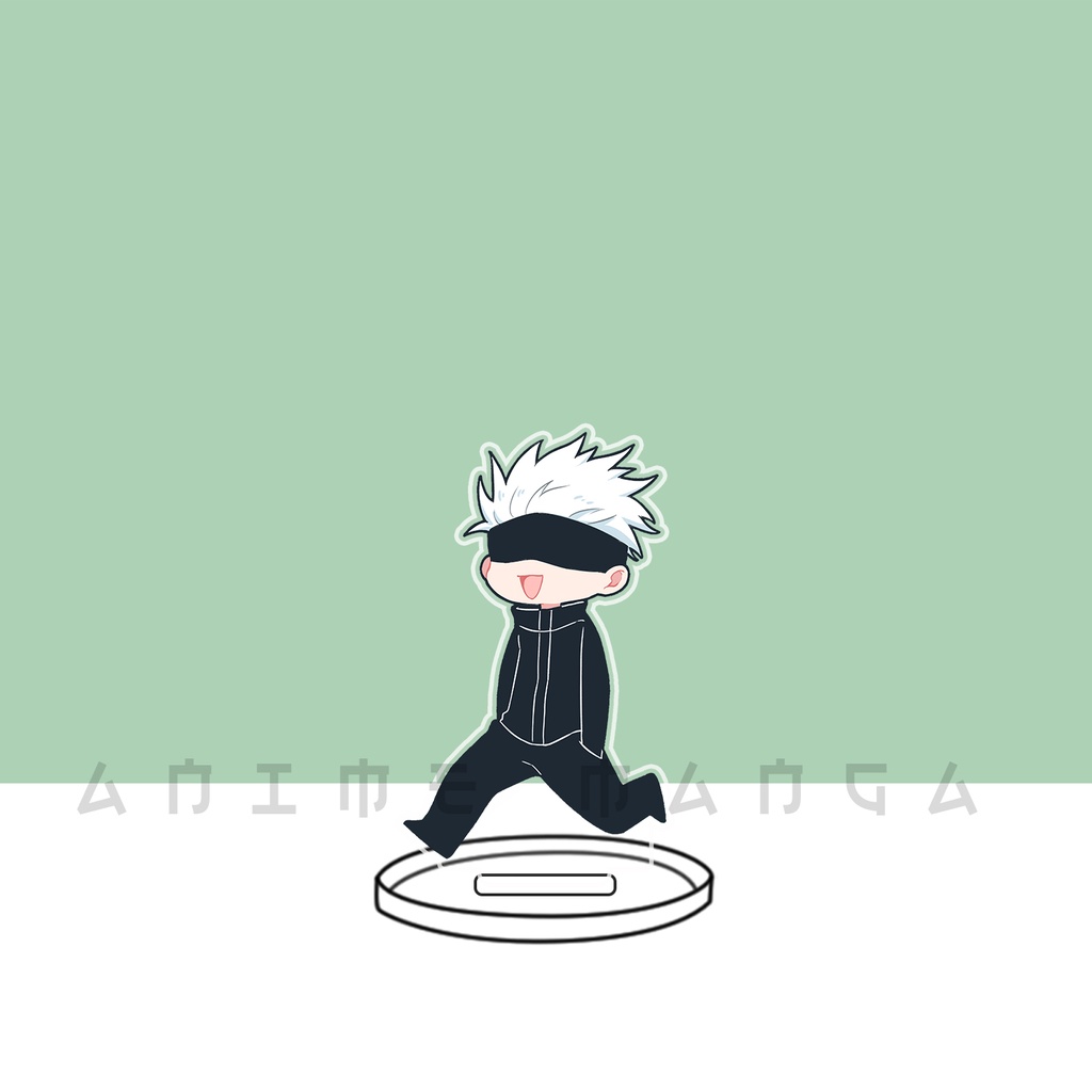 Mô Hình Nhân Vật Anime Jujutsu Kaisen Standee Chú Thuật Hồi Chiến Chibi Chất Liệu Acrylic decor góc học tập bàn làm việc