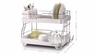 Kệ chén dĩa 2 tầng Lock&Lock