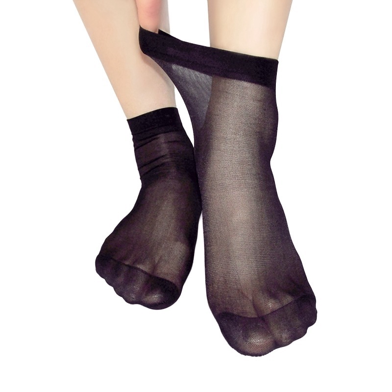 Set 10 vớ da chân ecmln cổ cao siêu dai Hàn Quốc